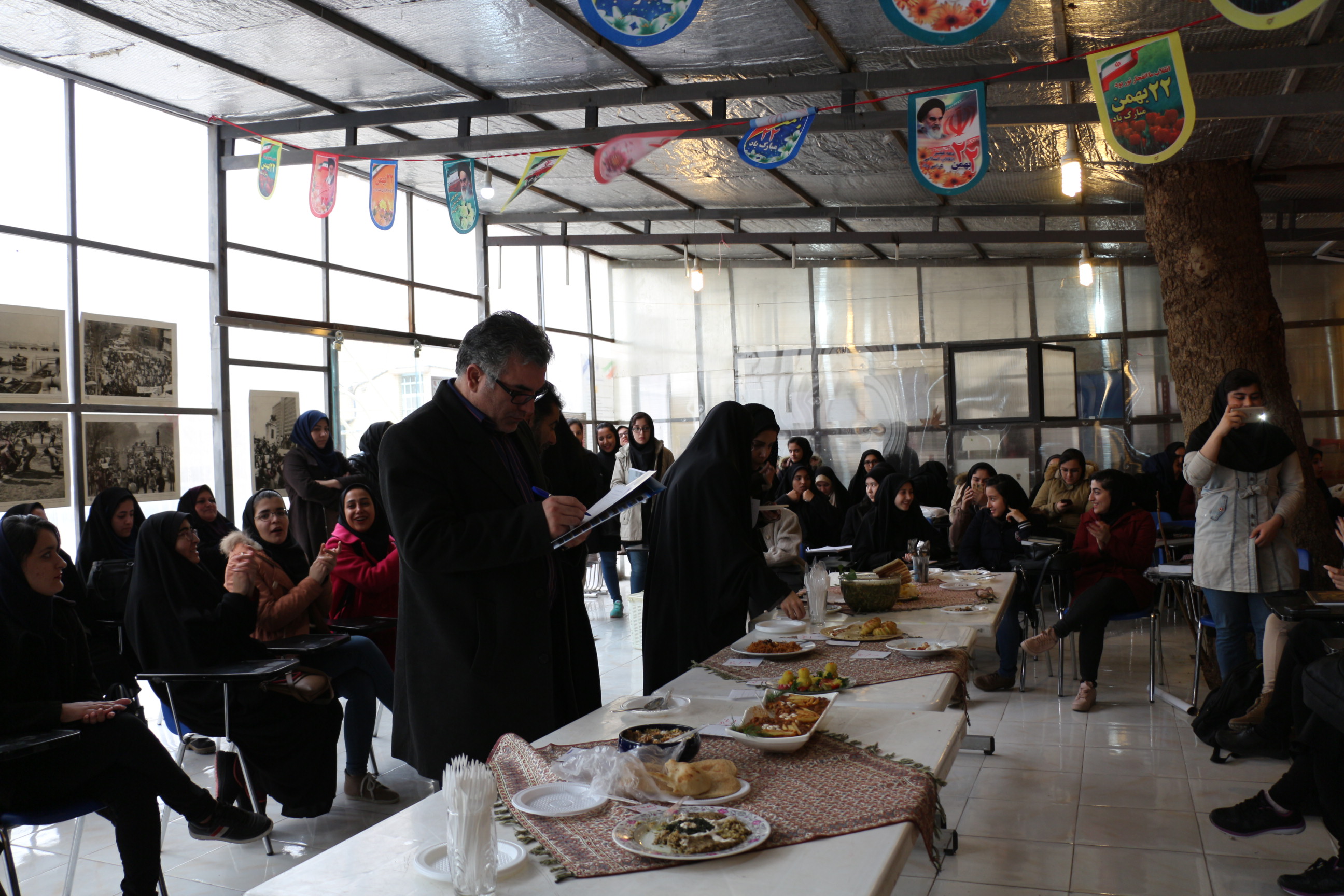 ‎برگزاری مسابقه آشپزی دانشجویان دانشگاه کوثر با حضور دکتر علیرضا حسینی رئیس دانشگاه