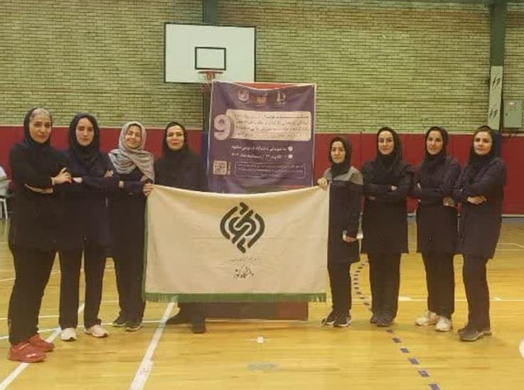 کسب عنوان نایب قهرمانی مسابقات آمادگی جسمانی بانوان منطقه 9