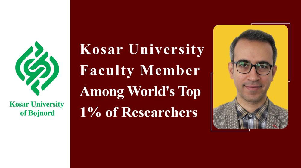 Kosar University Faculty Member Among World's Top 1% of Researchers