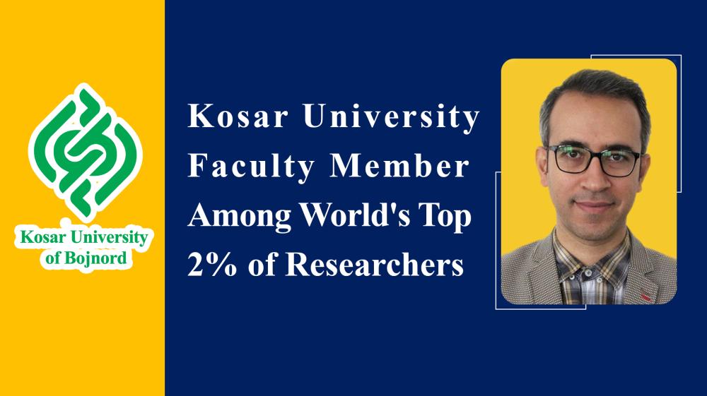 Kosar University Faculty Member Among World's Top 2% of Researchers